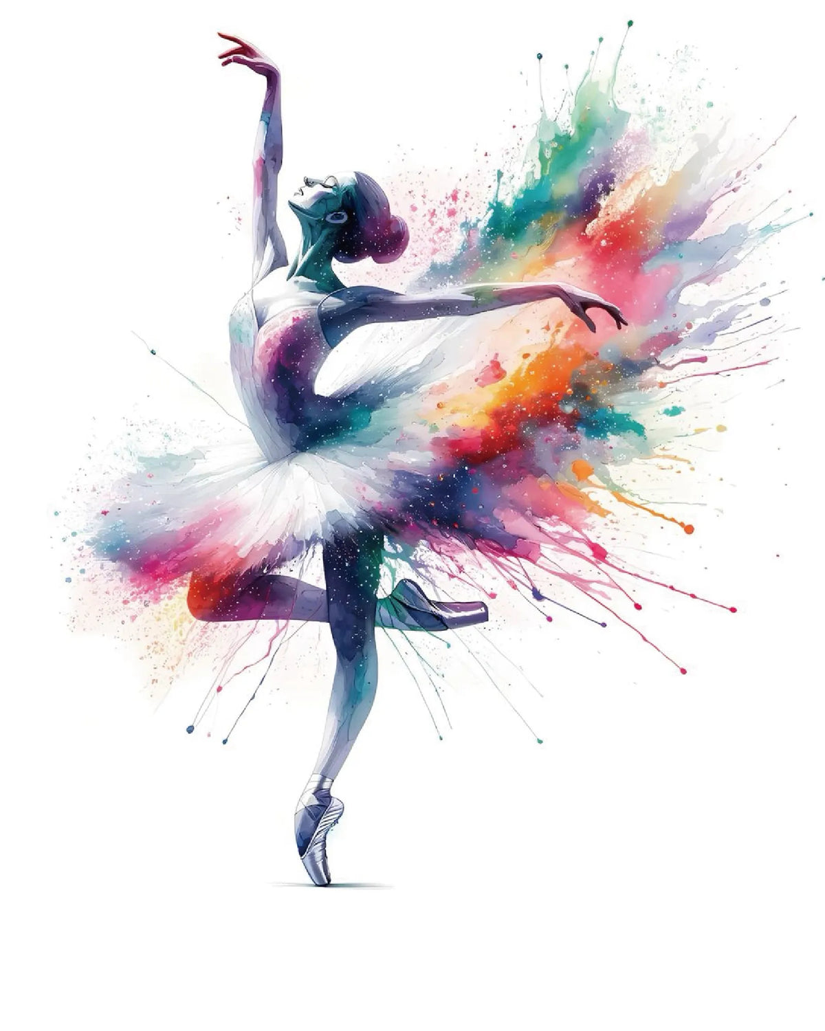 Ballet Dancer Paint Numbers