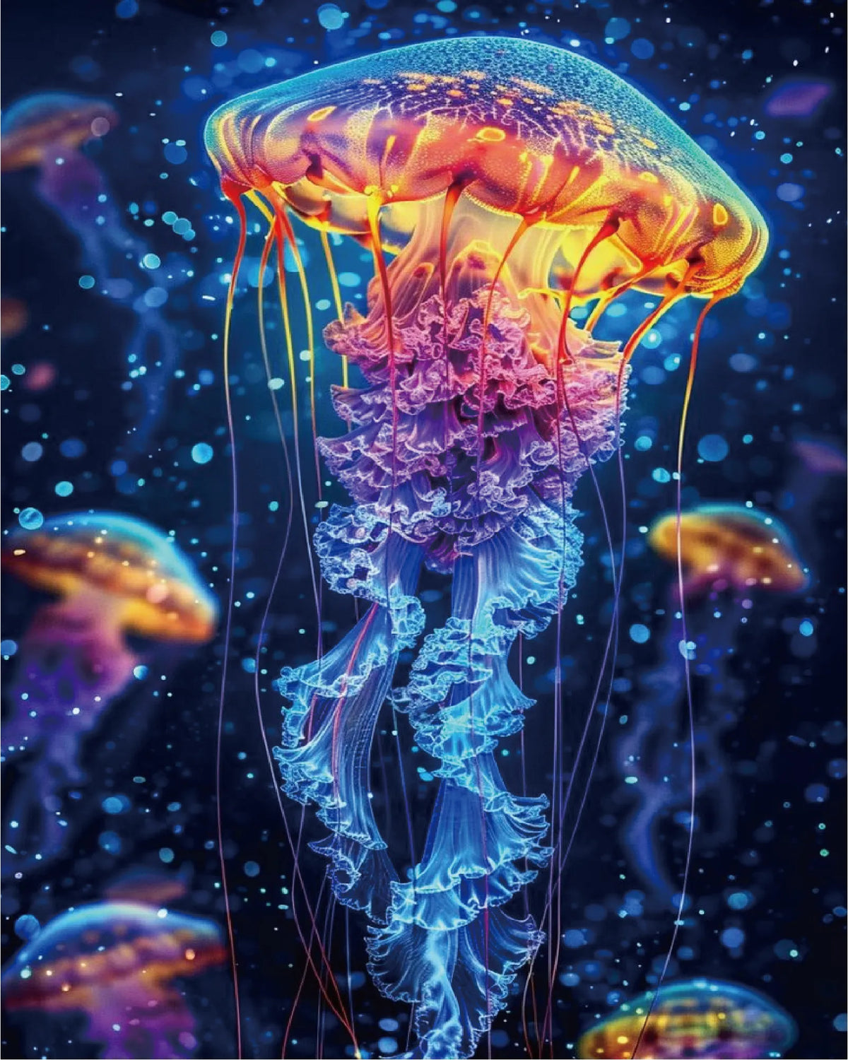 Jellyfish Paint Numbers