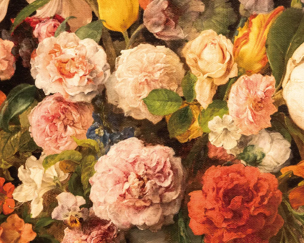 Romantic Flowers Paint Numbers