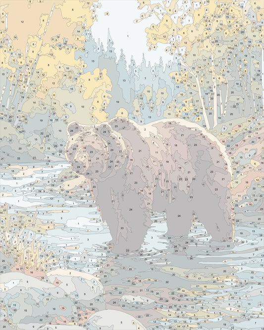Bear by the Golden Creek
