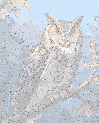 Owl at Dusk