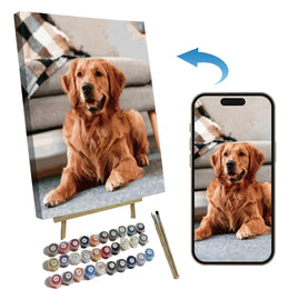 Custom Paint By Numbers - Personalized Pet Portraits