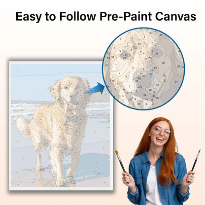 Custom Paint By Numbers - Personalized Pet Portraits