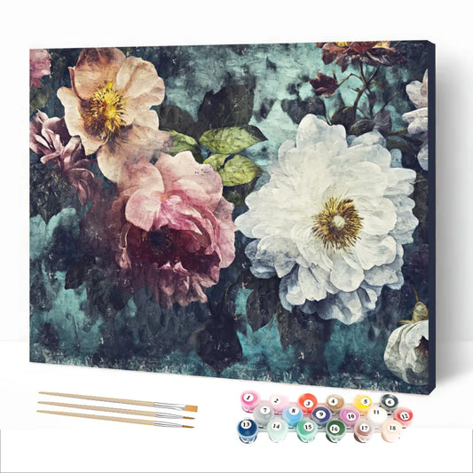 Forest Flowers Paint by numbers