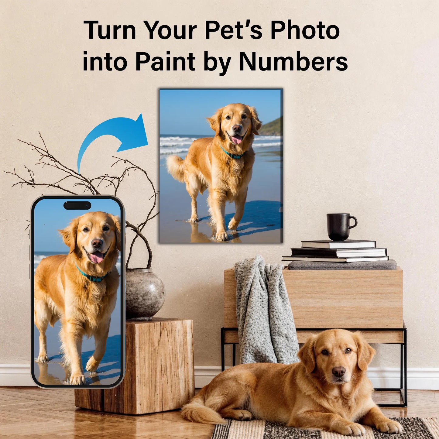 Custom Paint By Numbers - Personalized Pet Portraits