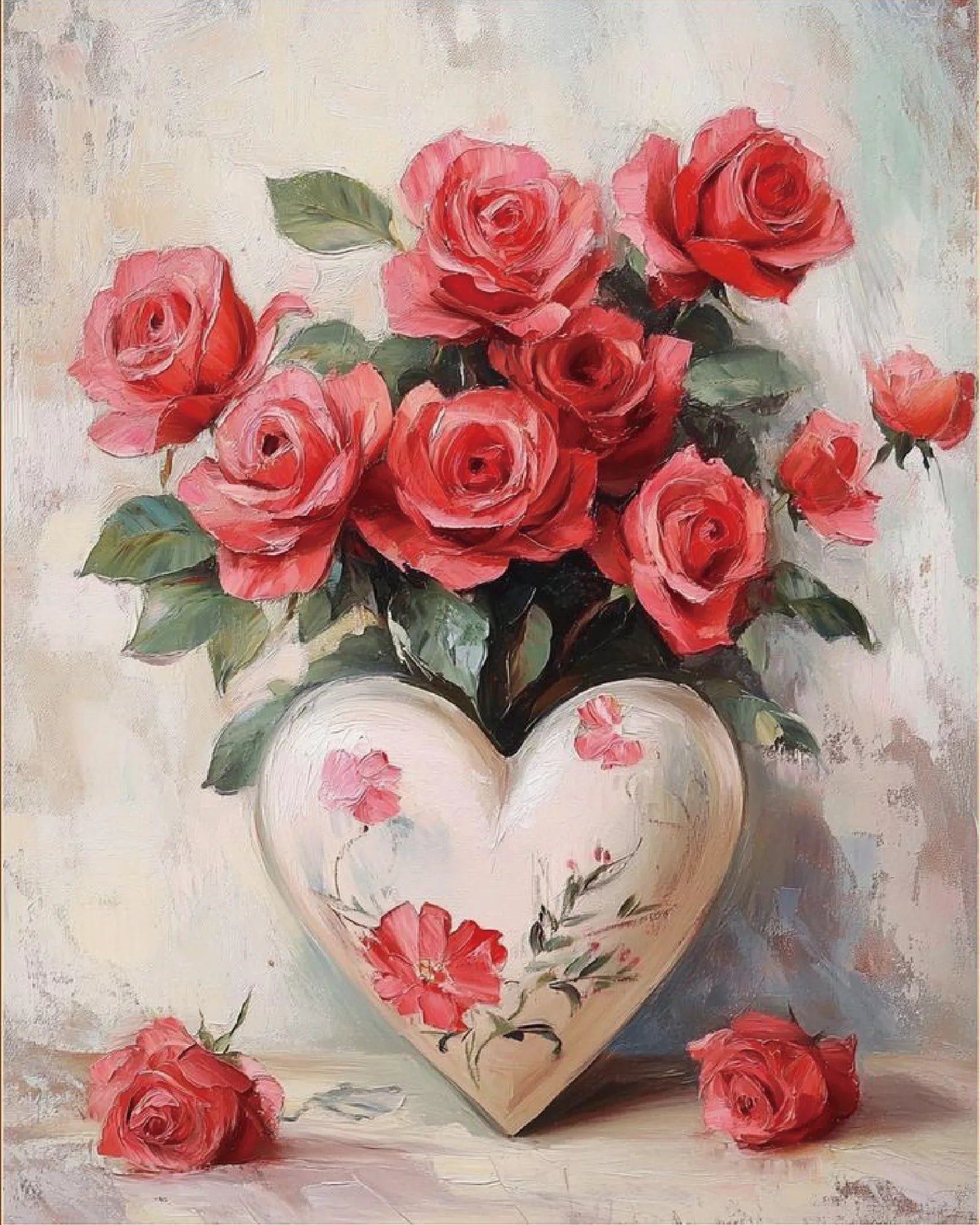 Valentine's Day A bunch of roses