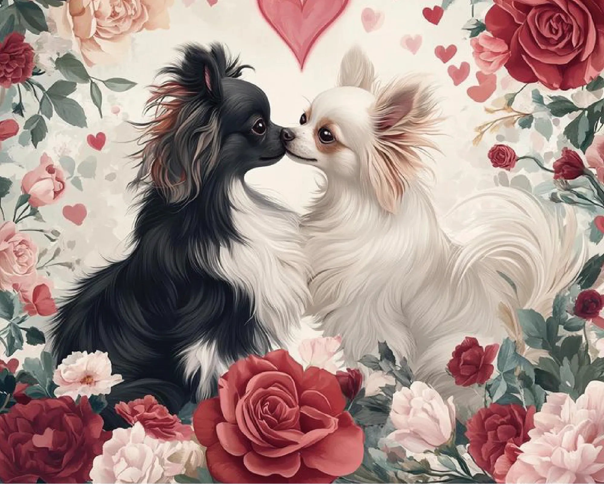 Valentine's Day Love Dogs